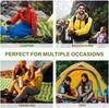 Outdoor Inflatable Mat Camping Ultralight Camping Mat Pillow with Foot Pump Inflatable Sleeping Mat Compact Camping Backpack Trekking Tent Mat,