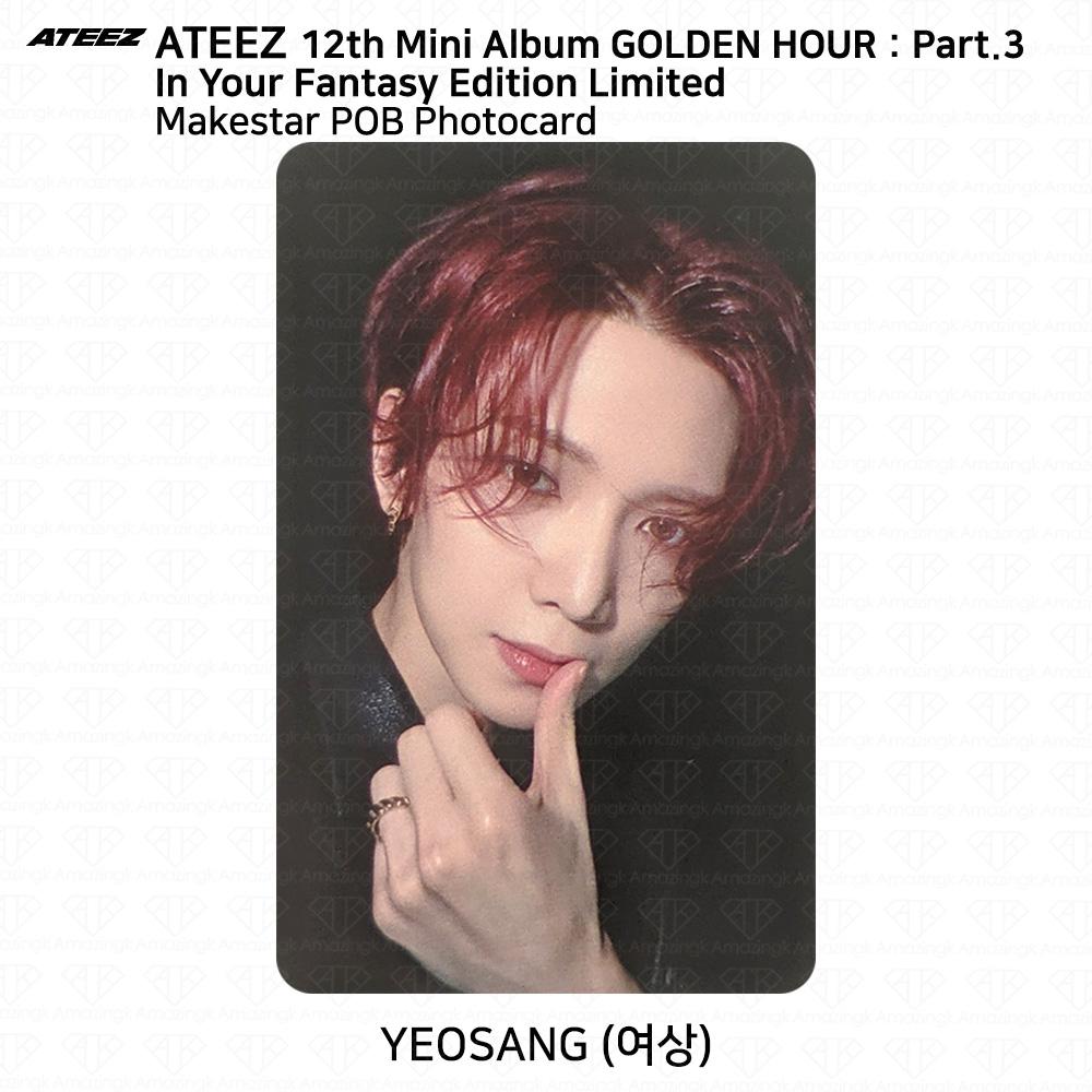 ATEEZ Golden Hour Part.3 In Your Fantasy Edition Limited Makestar POB Photocard