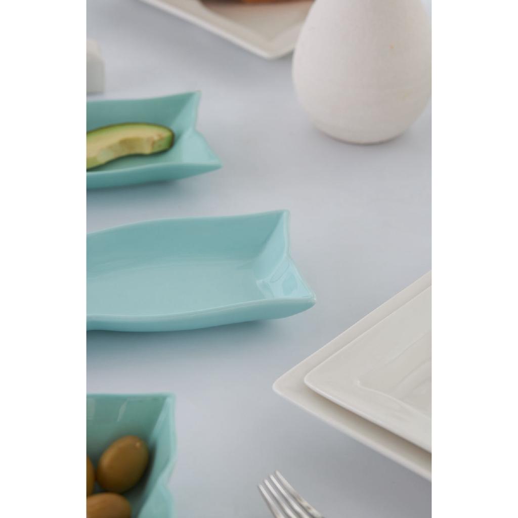 Winx Porcelain 28 Piece Breakfast/serving Set For 6 Persons White