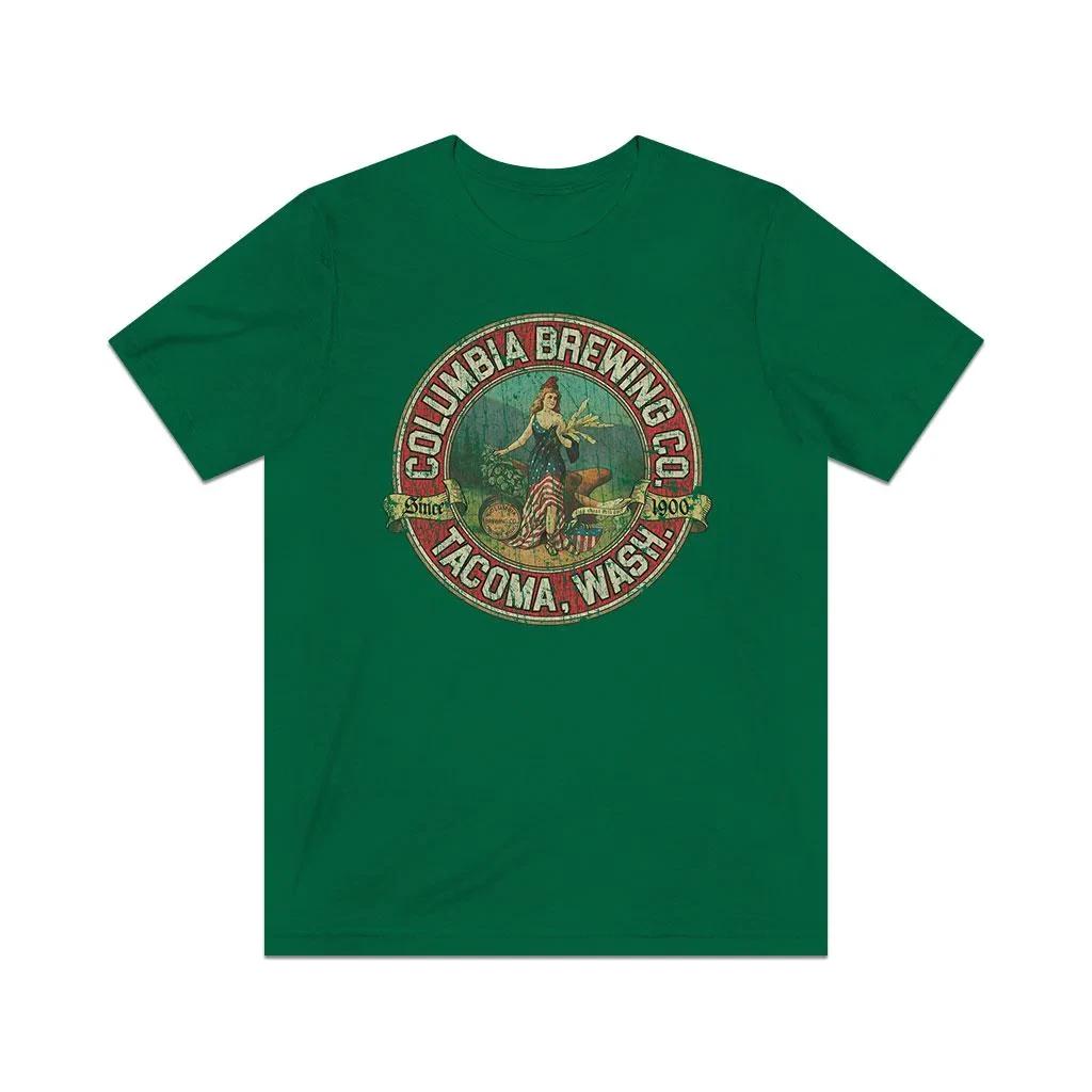 Columbia Brewing Company Tacoma 1900 Vintage Men’s T shirt 3XL