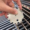 Rustproof Ergonomic Professional Stainless BBQ Cleaner Heavy Duty Grill Brush For Safe Efficient Food Residues Removal