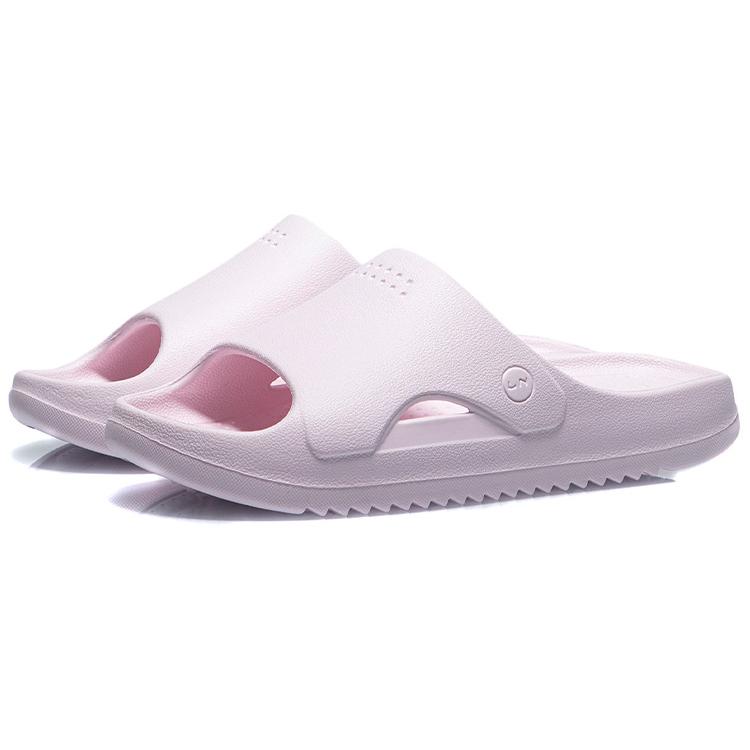New LINING Slide Slippers Women's Light Rose Pink AGAR008-2