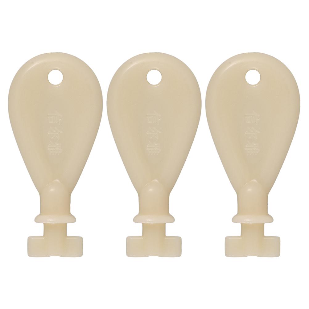 3 Pcs Universal Paper Towel Dispenser Key Sturdy Plastic Tissue Holder Replacement Toilet Paper Dispenser Keys Commercial Roll чёрный