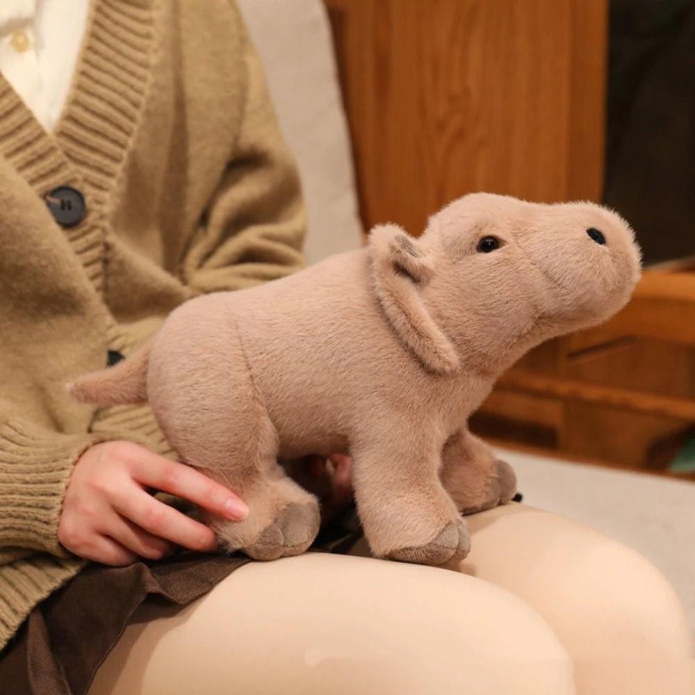 Forest Animal Moo Deng Plush Toys Cartoon Hippo Doll Plush Toy  Sofa Ornament