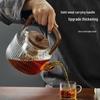 YIHUTEA Glass Teapot with Lift-Beam Handle