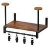 With Hooks Helmet Display Stand Wall Mount Cycling Equipment Holder  Sports Gear Accessories