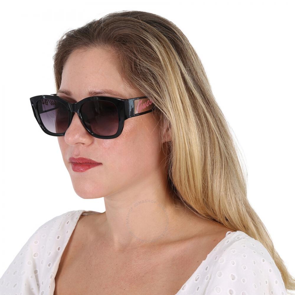 GUESS Factory GUESS Femme Cadre Carré Strass Logo Guess