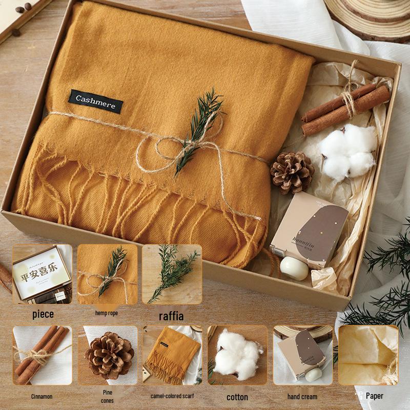 

Висококласний подарунковий набір шарфів для дівчаток на осінь та зиму – Ідеально підходить для Різдва та днів народжень 33*27*8 cm