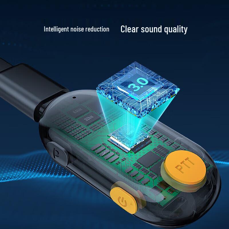 aigo E168i Mini Clip-on Service Walkie-Talkie (CN version)
