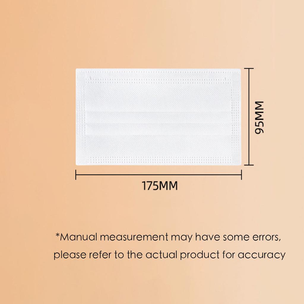 Masks 3-layer Mask Face Masks Melt Blown Cloth Disposable Anti-Dust Protective Masks Earloops Mouth Mask Black Mascarillas