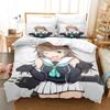 3D Print Azur Lane Bedding Set,Duvet Cover Comforter Bed Set Quilt Cover Pillowcase,King Queen Twin Size Boys Girls Adultse