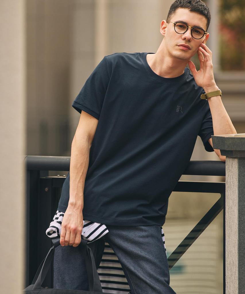 [Official] [EC Exclusive] Moisture-wicking, quick-drying 1853 logo T-shirt ZTHBM7800300S