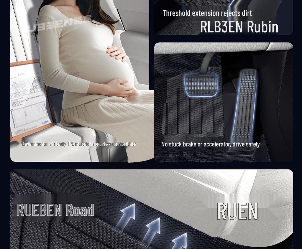 XPeng G6 Floor Mats & TPE Door Sill Covers: Special Carpets for Interior Modification & Car Accessories