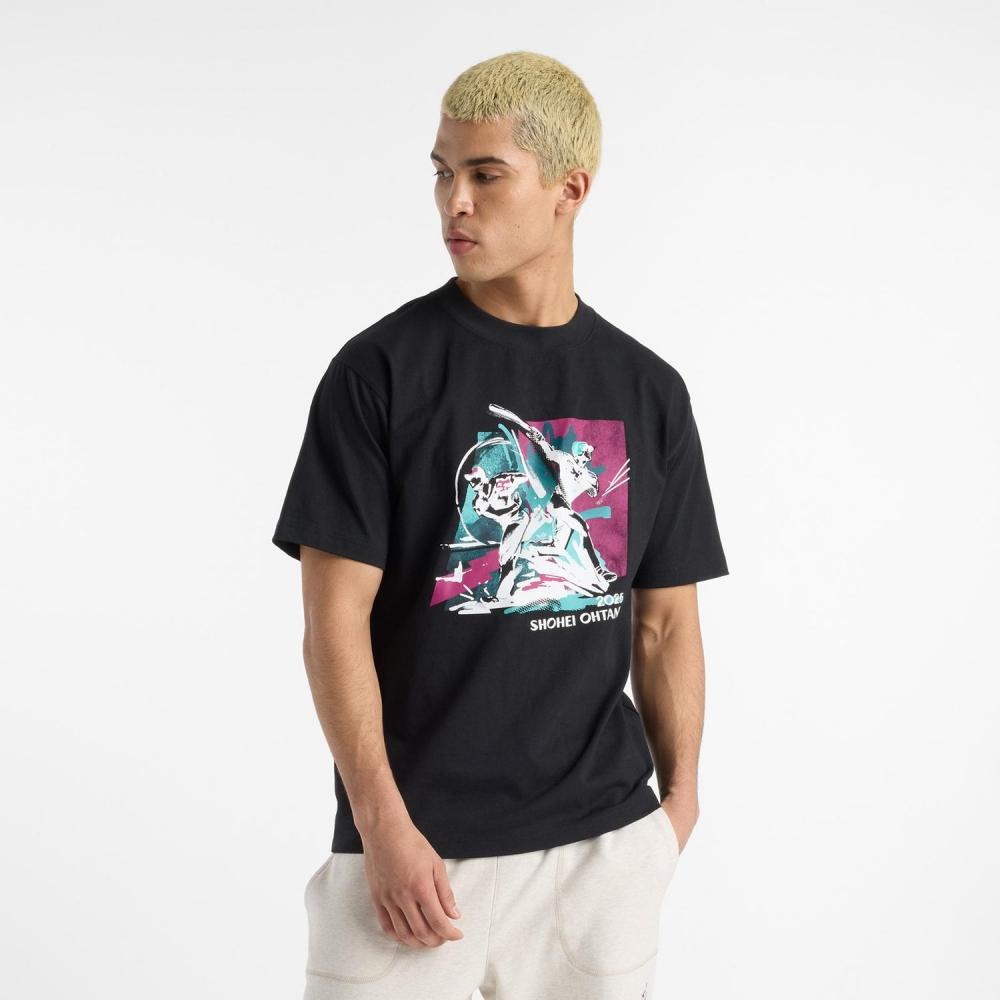 New Balance M S.o Короткий рукав T MT51742Bk Bk XXL