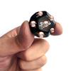Black 25mm Twelve-Sided Androgynous Love Position Dice - Adult Foreplay Fun Sex Toy.