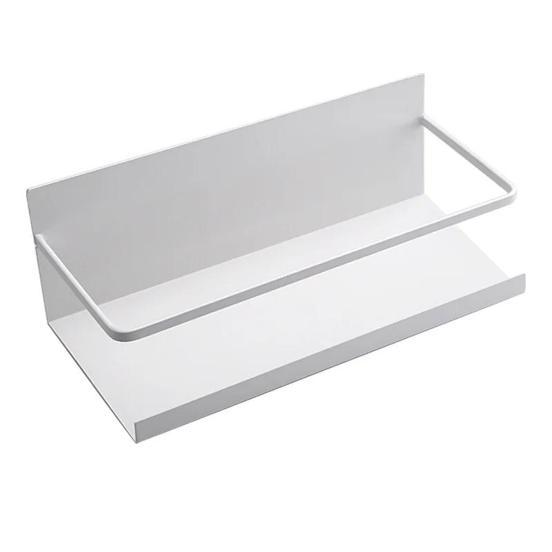 

Магнитная полка для холодильника, настенная полка, стеллаж для хранения утюга, многофункциональный органайзер для кухни и ванной комнаты, полка для хранения