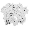Rhythm Poker Reading Cards Kid Exercise Tool Music Flashcard Game Paper Theory Student