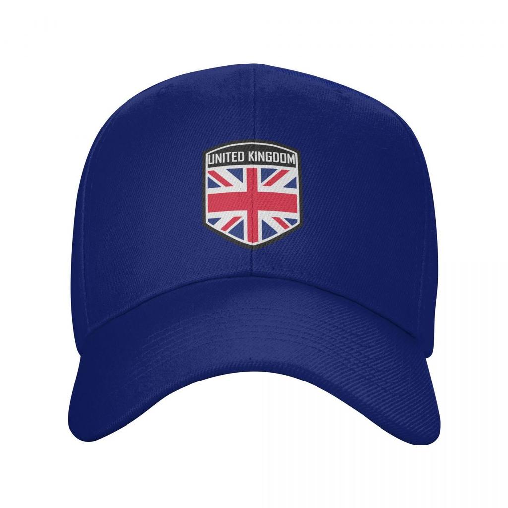 Custom Fashion Unisex British UK United Kingdom Flag Baseball Cap Adult Adjustable Dad Hat Unisex Women Sports Snapback Caps