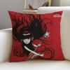 Emily the Cool StrangS Cushion Cover Breathable and skinfriendly linen pillowcase square removable and washable cushion
