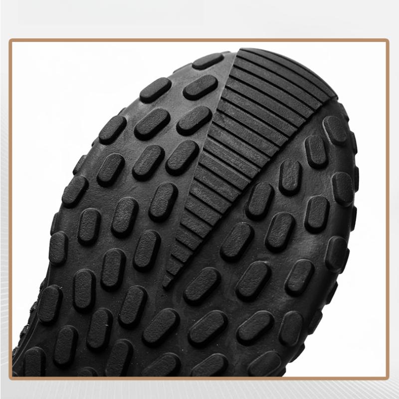 Fashion Men's Leather Casual Shoes Handmade Breathable Board Shoes Breathable Soft Working Shoes