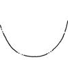 Fashion Versatile Double Layer Stacked Beaded Neck Chain Light Luxury Niche Personality Design Advanced Clavicle Chain Jewelry Accessories