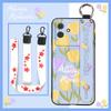 Protective Wrist Strap Phone Case For Cubot Note21 Soft case Ring Silicone Dirt-resistant Fashion Design Oil Painting