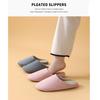 Geräuschlose Sohle Hausschuhe Indoor Hausschuhe Rutschfest Weich Bequem Home Office Schuhe Neutral Winter Bequem Atmungsaktiv Schuhe