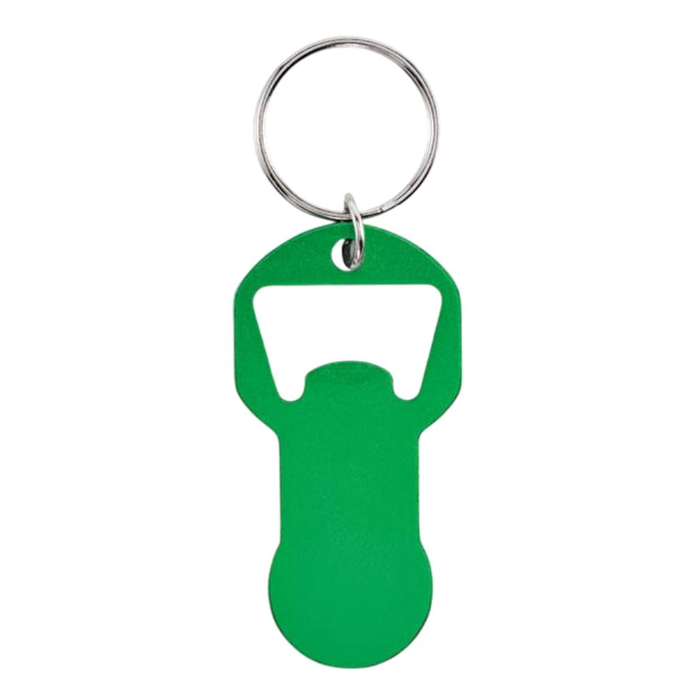 MidOcean Clave Recycled Aluminium Bottle Opener Keyring