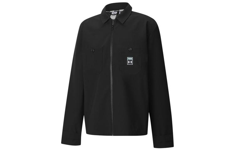 PUMA X The Hundreds Jackets Men s Black Lapel Moderate Other 598310-01 M