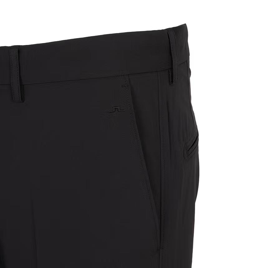 J.LINDEBERG Solid Color Zipper Fly Mid Rise Casual Pants Men Bottoms GMPA14877-9999