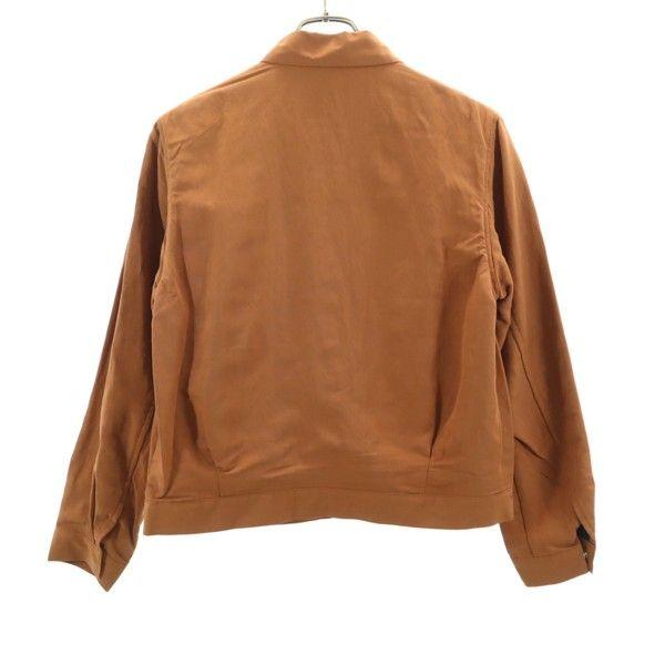 unused Johnbull made in Japan Embroidery Blouson S Brown Lined Men's Used