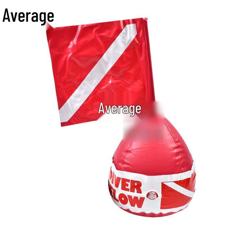 

Inflatable PVC Water Rescue & Diving Positioning Buoy with Flag