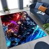Anime SAO Sword Art Online Cartoon 3D Rug for Bedroom Living Room Sofa Home Doormat Decor, Large Kids Play Non-slip Floor Mat