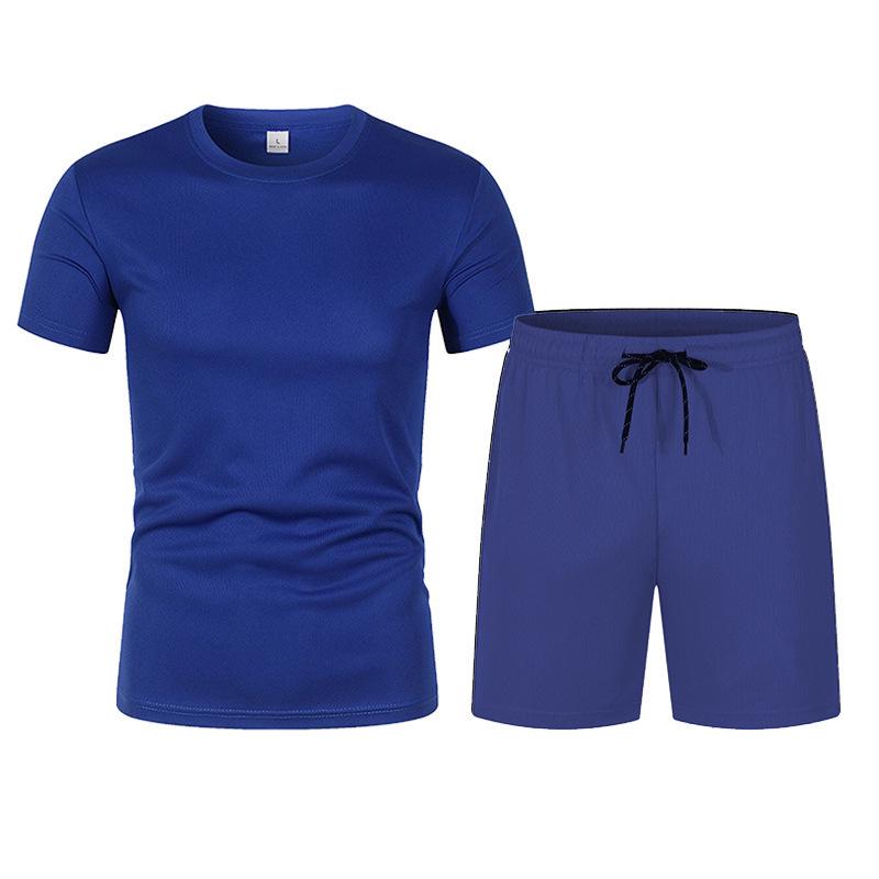 Men's Summer Quick-Dry Mesh T-Shirt & Shorts Set