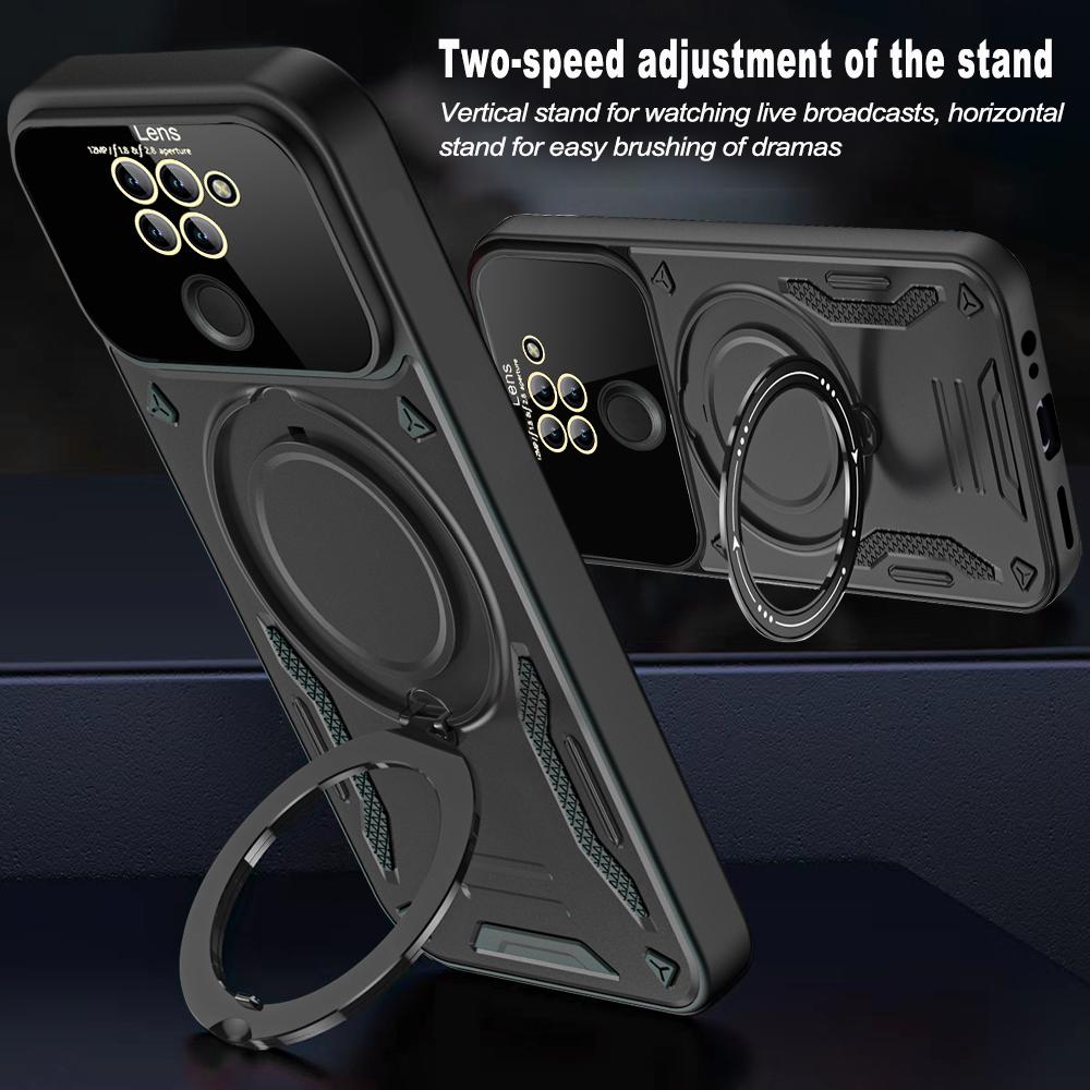 For Xiaomi Redmi Note 9 Case Magsafe Stand Ring Magnetic Ring Holder Protection Cover For Redmi Note9 Kickstand Cases