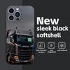 S-Scania TruxES  Phone Case For iPhone 16 16e 15 14 13 12 11 Plus Mini Pro Max Soft Black Shockproof Cover