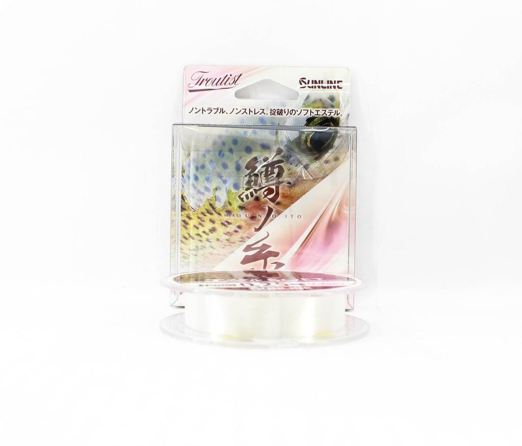 Sunline Ester Line Troutist Masu Ito Soft 160m #0.25 1.25lb 0.083mm (9061)