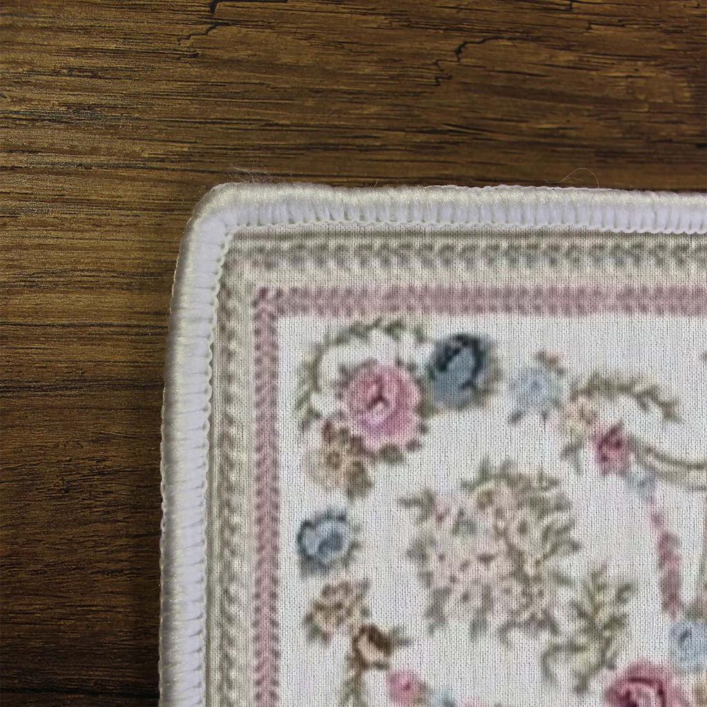 Decorative Special Design Modern Floral Rugs Patterned Non-Slip Base Washable