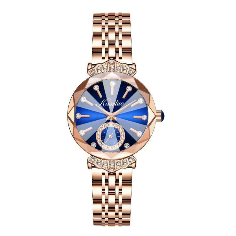 Ladies Watch Valentine'S Day Gift For Girlfriend High-Value Fashionable Versatile Waterproof Diamond-Encrusted Quartz Watch