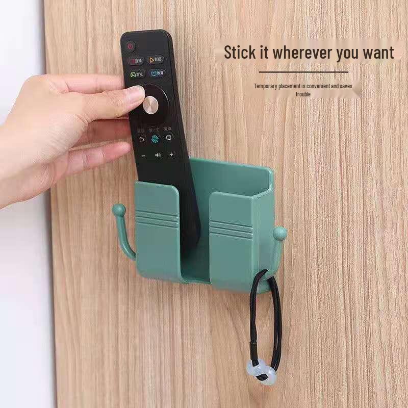 Wall-Mounted Phone & Remote Organizer