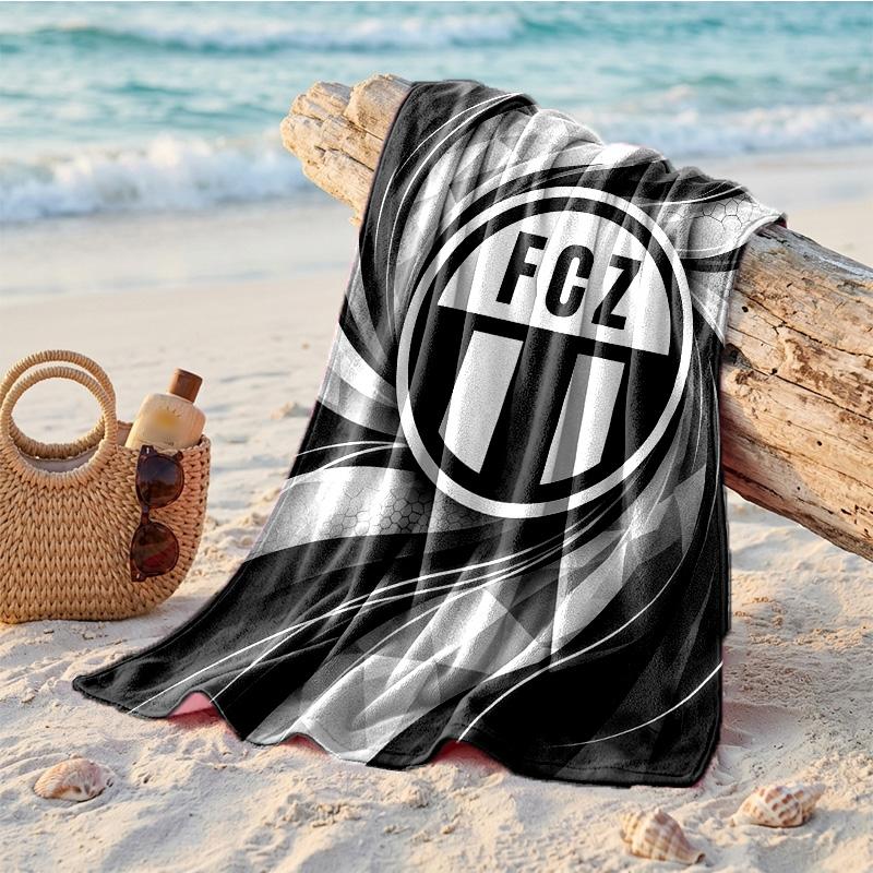 Asciugamano da Spiaggia in Microfibra con Stampa FC Zürich Asciugatura Rapida Assorbente Grande Asciugamano per Spiaggia Nuoto Viaggio