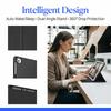 For iPad 9.7 / 6th/5th Generation, iPad Air 9.7 2013/2014, Soft TPU Back Case Magnetic Flip Smart Cover Auto Wake/Sleep