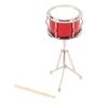 Miniature Drum Model Musical Instrument Accessories Music Room Decor Wood Metal Tiny Drum Model with