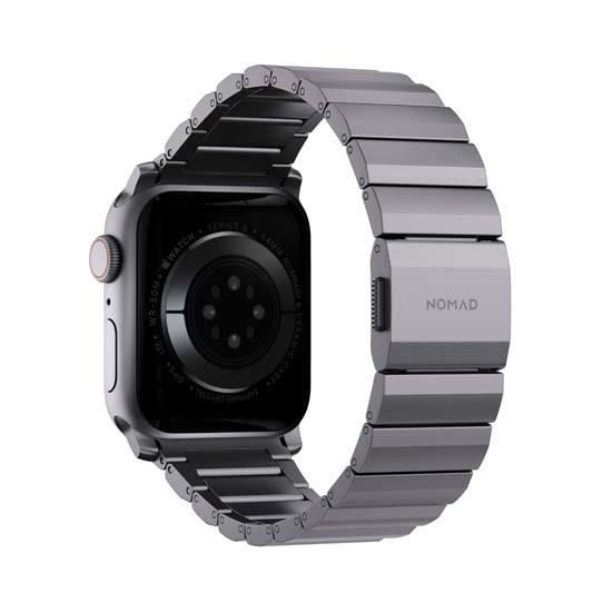 Náramek Apple Watch Nomad Hliníkový 42/44/45/49 mm Vesmírně šedý