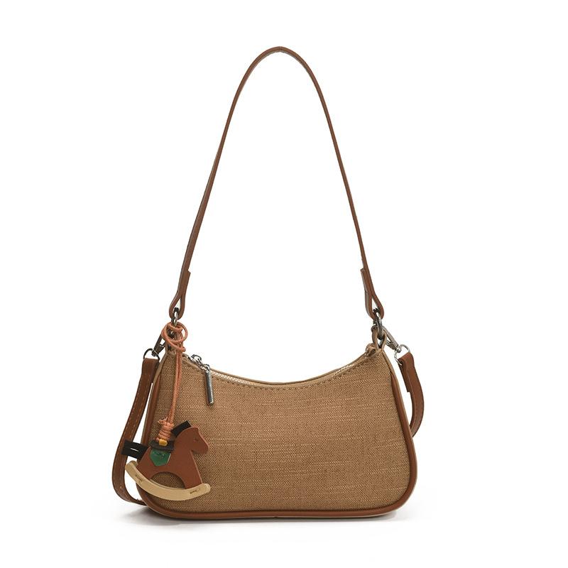 Underarm Bag New Small Square Bag Shoulder Bag Fashion Handbag Splicing Messenger Bag