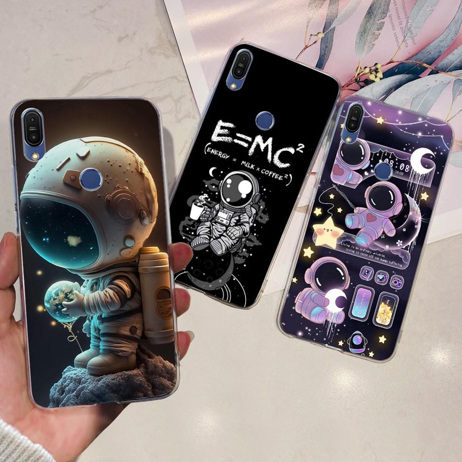 For Asus Zenfone Max Pro (M1) ZB601KL/ZB602K X00TD Back Cover Case Soft Clear Silicone Shockproof Protection Funda Coque