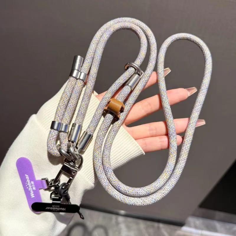 Adjustable Crossbody Strap Multifunctional Phone Lanyard - Three-in-One Pendant for Anti-Lost Travel