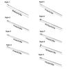 20Pcs Silver Color Martini Picks Stainless Steel Fruit Sticks Food Grade Cocktail Skewers  Buffet