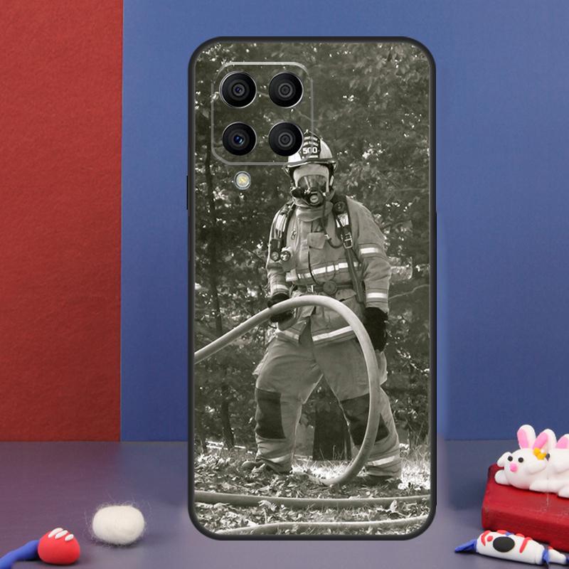 

Fireman Firefighter Case For Samsung Galaxy M32 M52 M12 M16 M14 M54 M13 M33 M53 M56 M36 M31 M11 M35 M55 M15 M06 Samsung M31