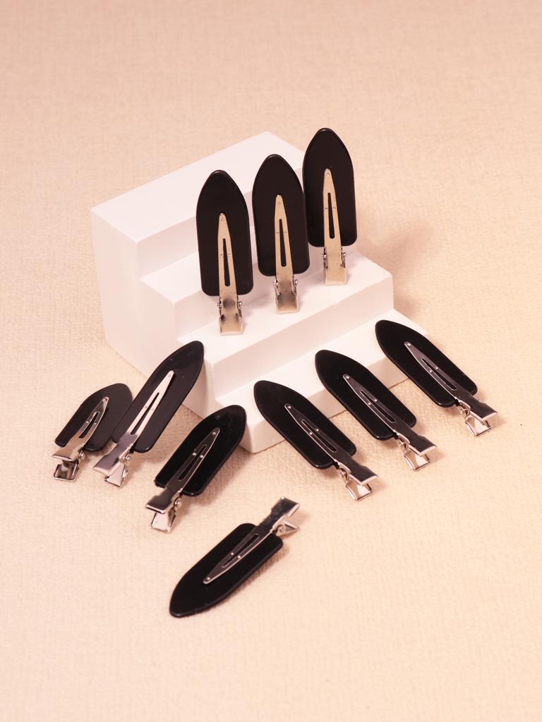 10pcs Seamless Non Slip Side Hair Clips Makeup Hairstyles Hair Clips Fashionable Hair Accessories Special for Real Hair Wigs